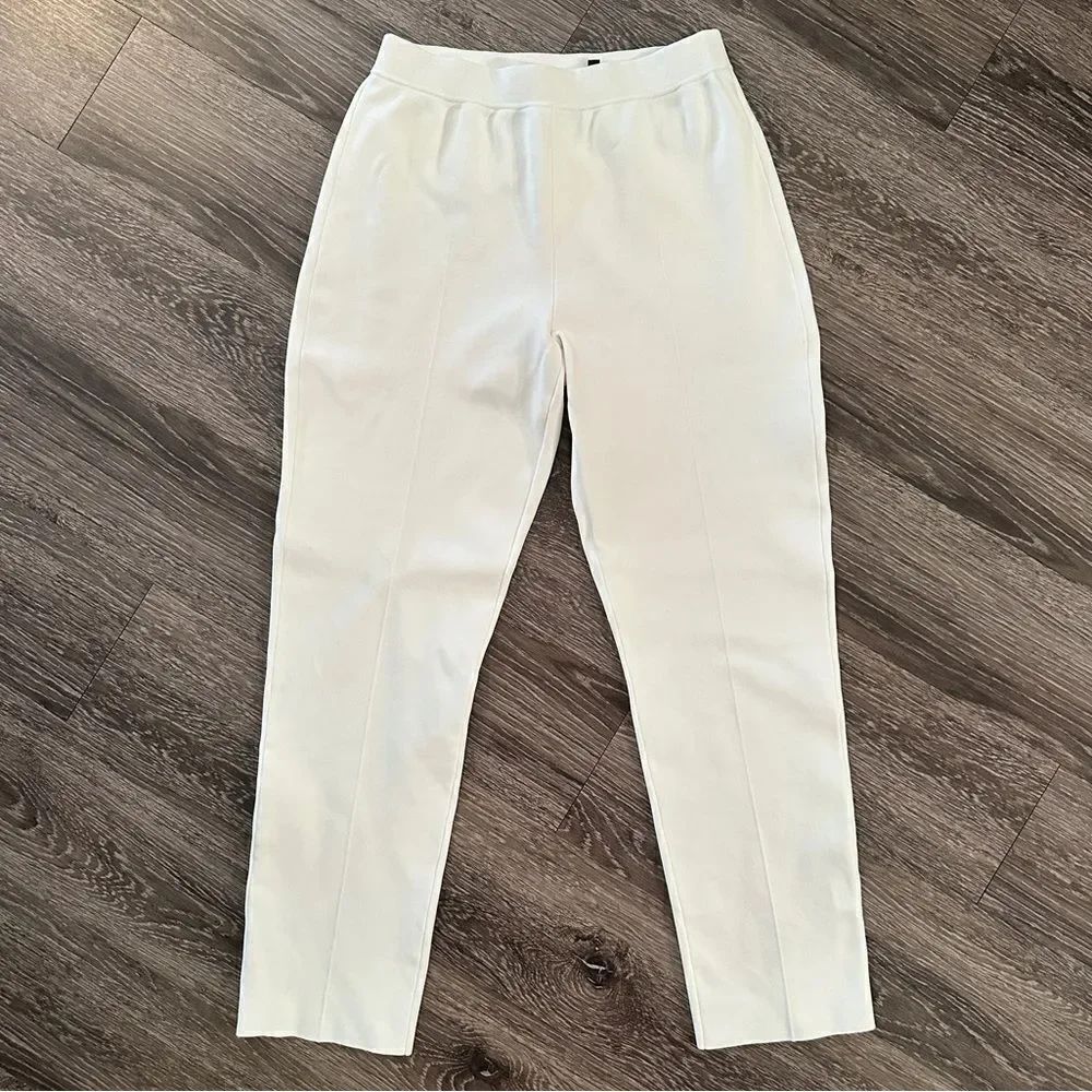 Theory Treeca Slim-Leg Pull-On Pants